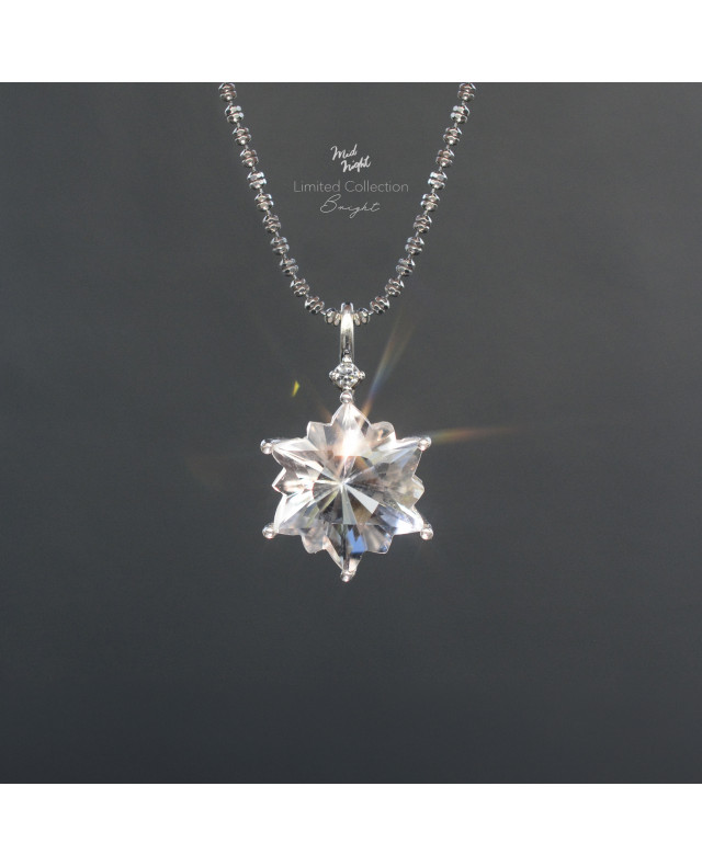 Limited Collection-White Topaz Be Bright Necklace